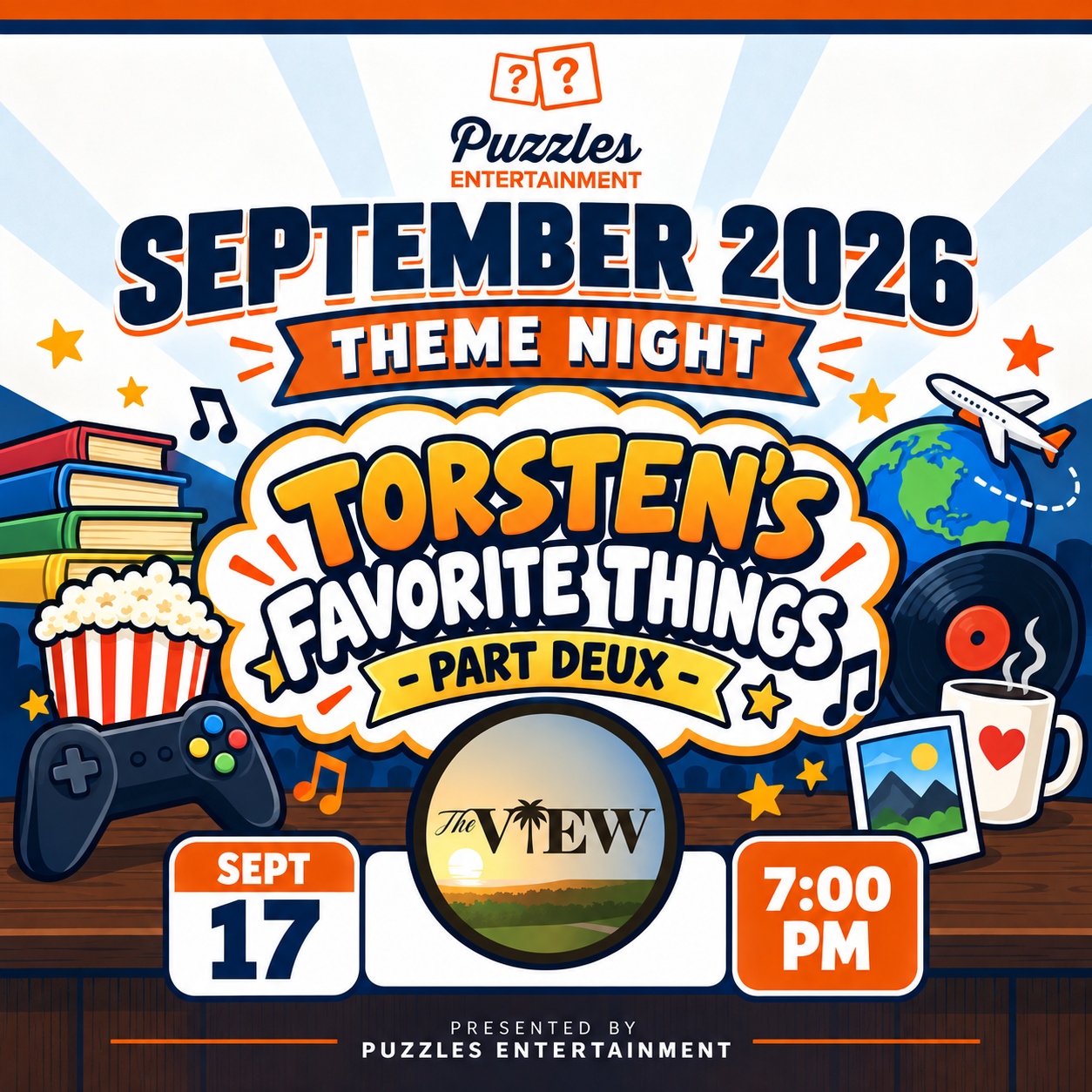 9-17 Torsten's favorite things