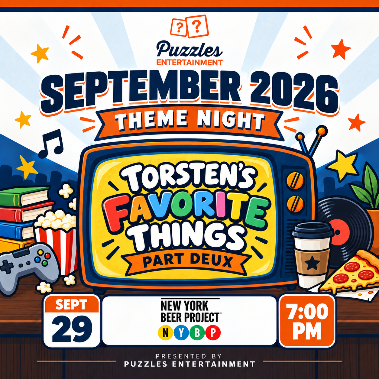 9-29 Torsten's Favorite Things